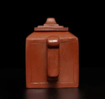 Xu Weijun Signed Old Chinese Handmade Yixing Zisha Teapot w/XI