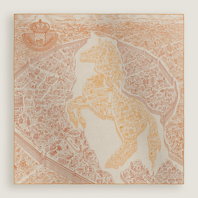 La Nouvelle Cite Cavaliere shawl 140