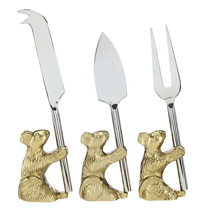 Mouse Cheese Knives