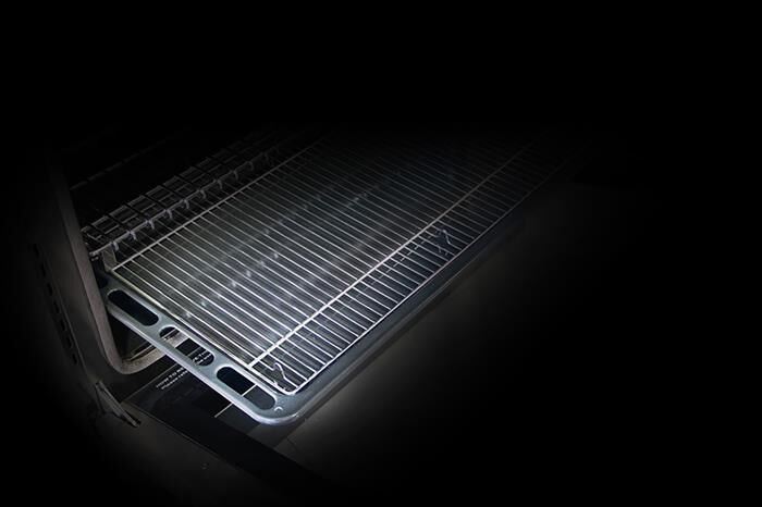 GLEM GAS - Cucina a gas ST664VI Classe A-INOX