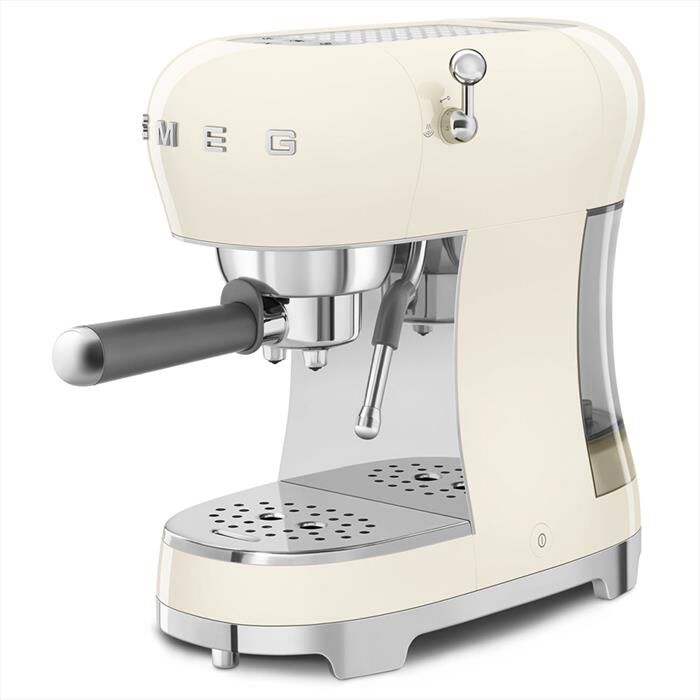 SMEG - Macchina da Caffè Espresso 50's Style ECF02CREU-Panna