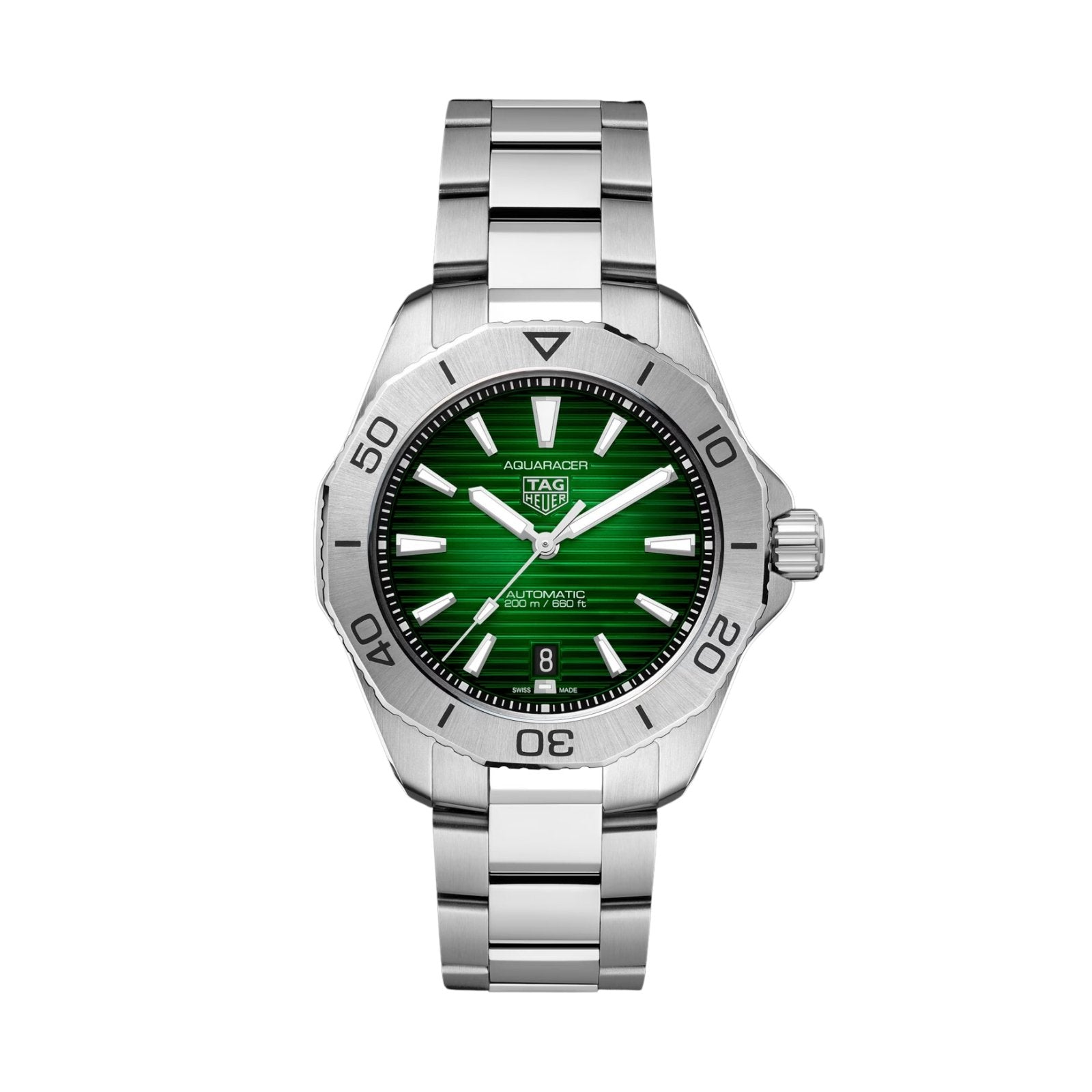 【7A Quality】TAG Heuer Aquaracer Professional 200 40mm Mens Watch Green WBP2115.BA0627