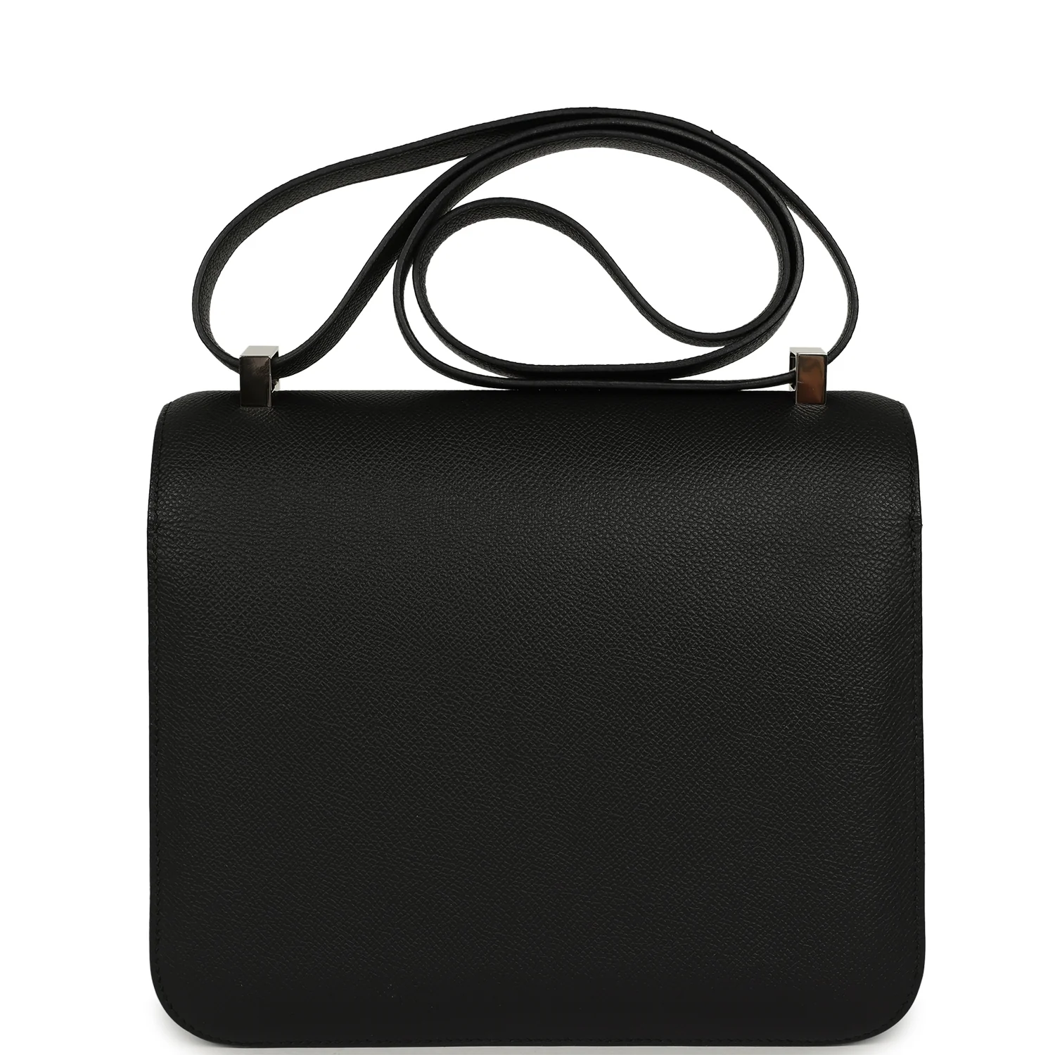 Hermes Constance 24 Black Epsom Palladium Hardware
