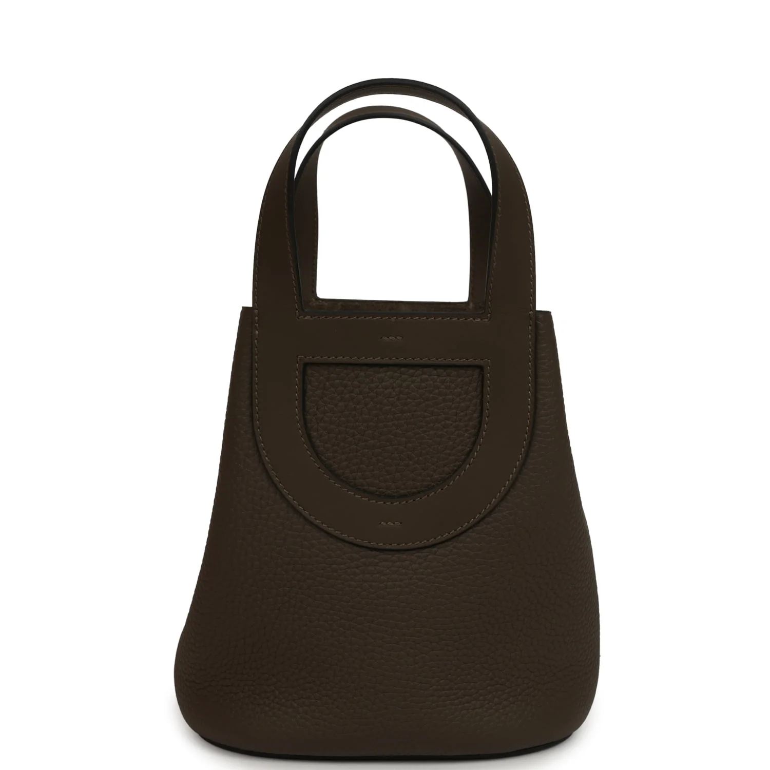 Hermes In-The-Loop 18 Vert Loden Clemence and Swift Gold Hardware