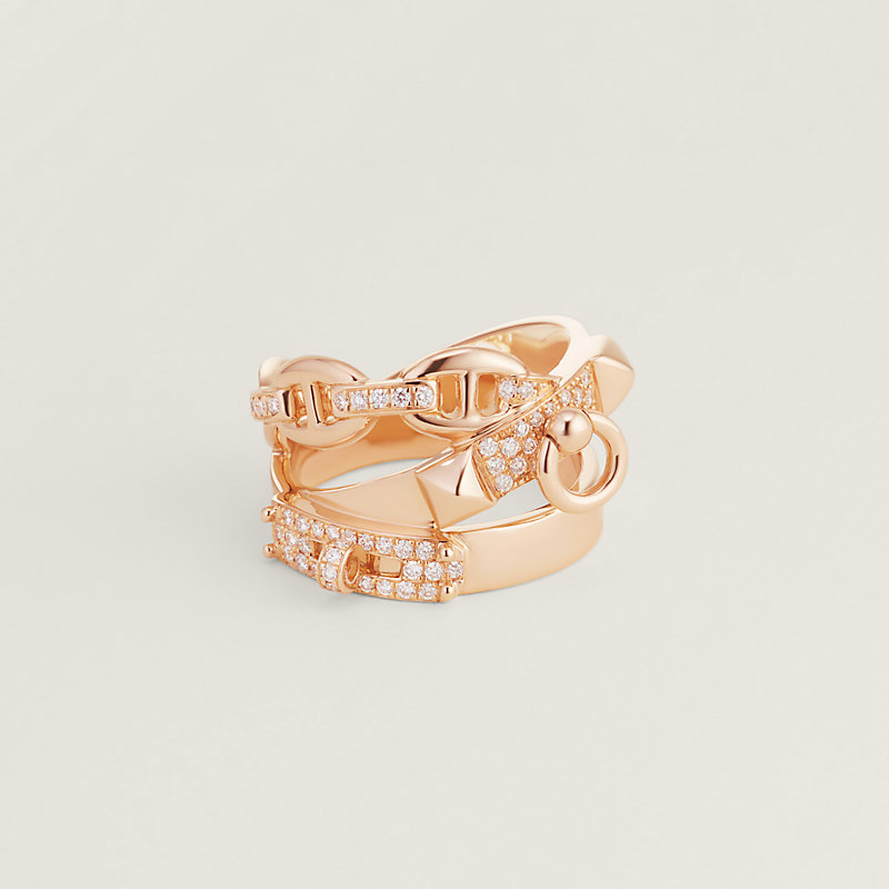 Alchimie Hermes ring, large model