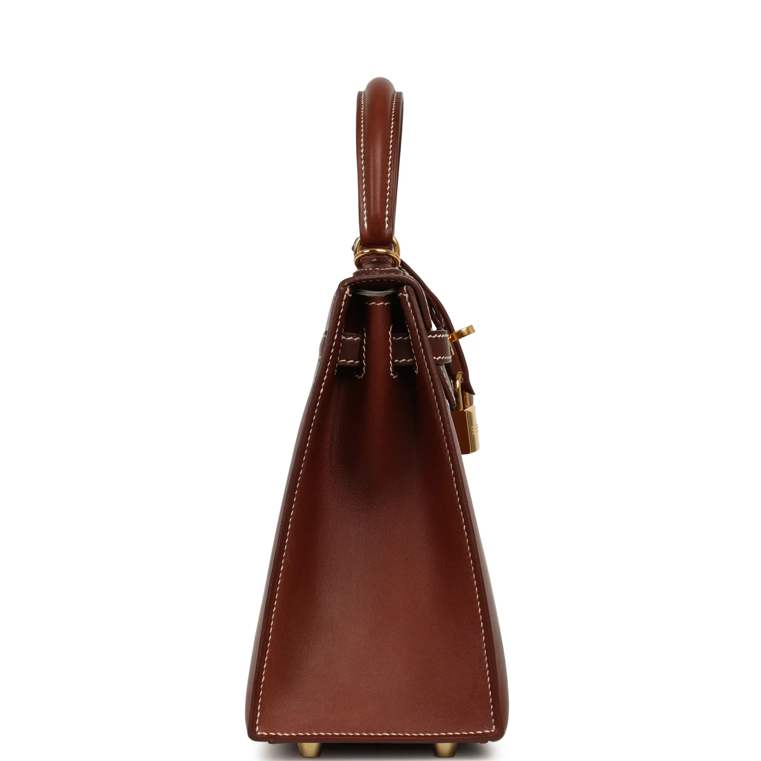 Hermes Kelly Sellier 25 Fauve Barenia Gold Hardware