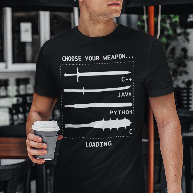 Chooes Your Code Weapon T-shirt