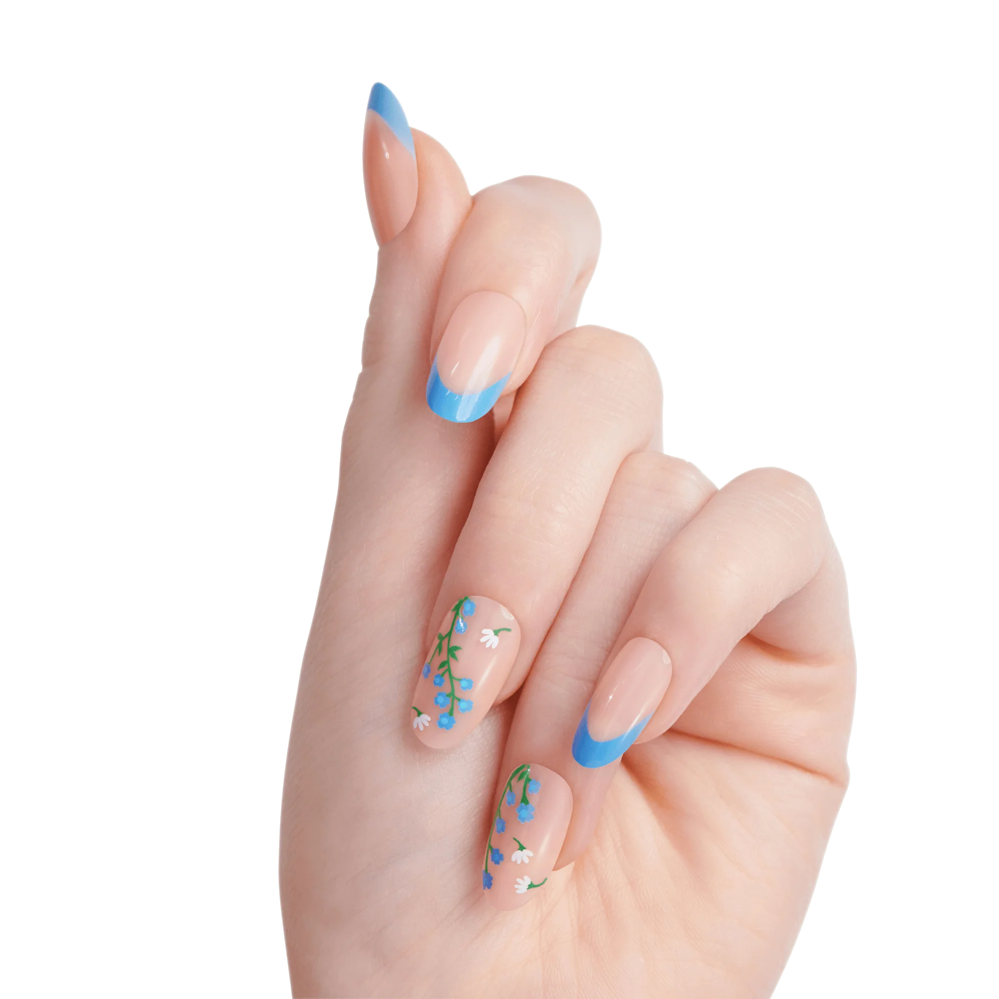KISS Voguish Fantasy Press On Glue Nails - Glorious