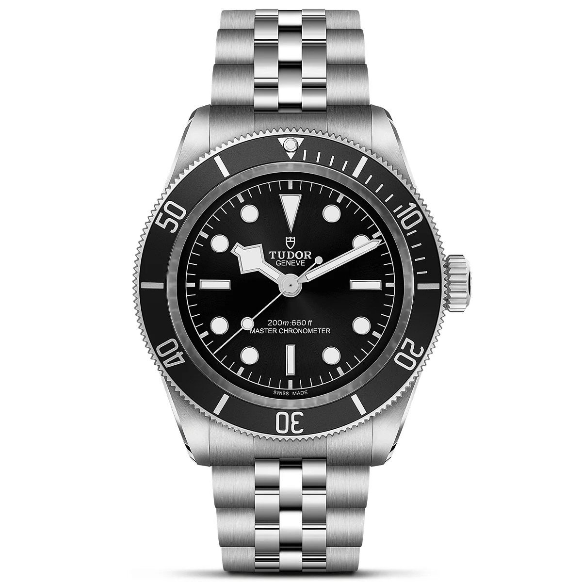 【7A Quality】TUDOR Black Bay 41mm Black Dial & Bezel Men's Five-Link Bracelet Watch M7941A1A0NU-0003