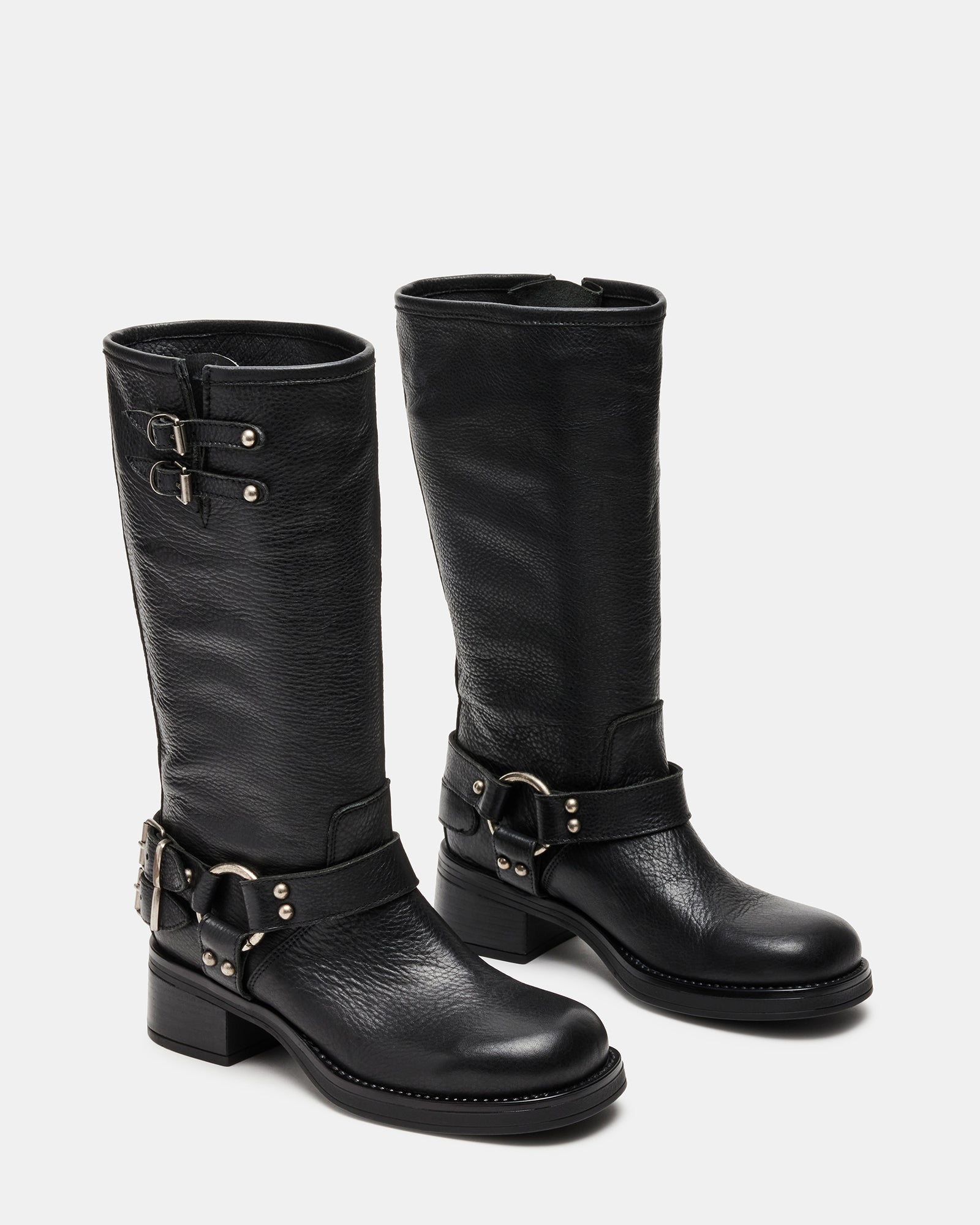 Astor Black Leather