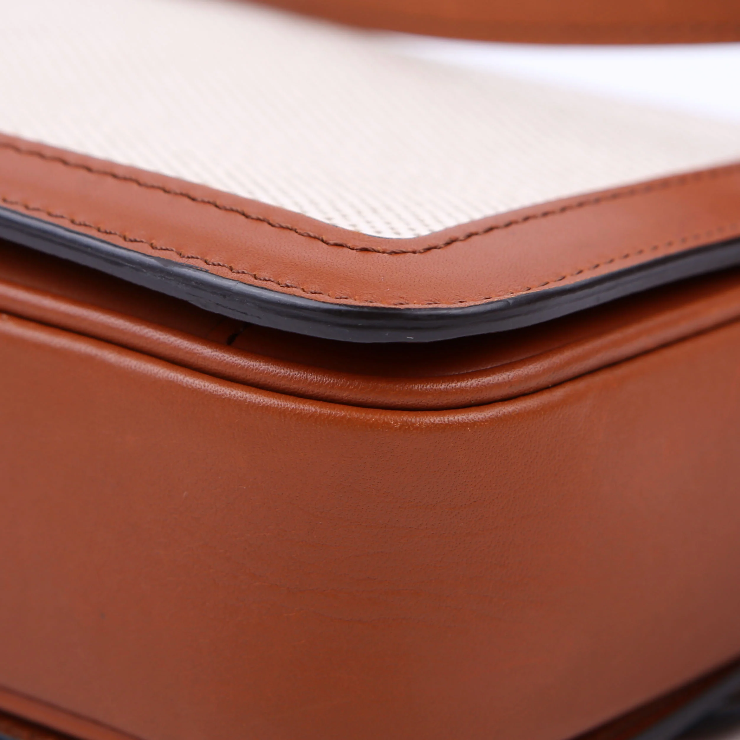 Teen Triomphe Bag Triomphe Canvas/Calfskin Brown