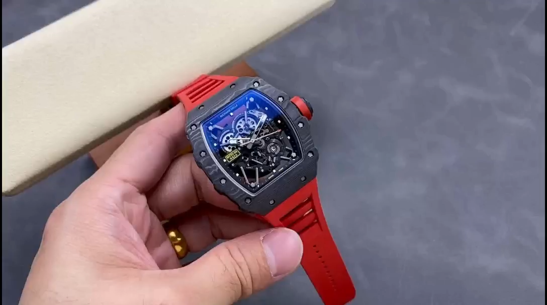 【7A Quality】Richard Mille Black Carbon NTPT Automatic Rafael Nadal RM35-02