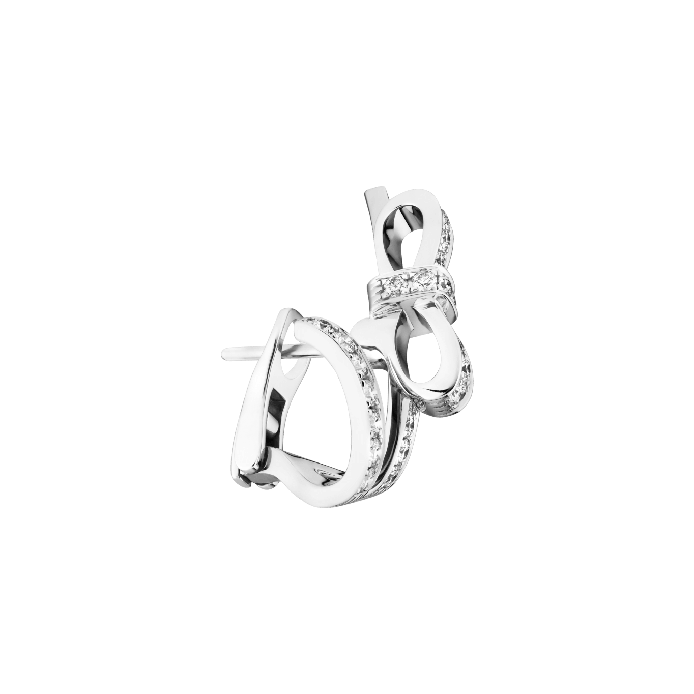 Ruban crawling earrings
