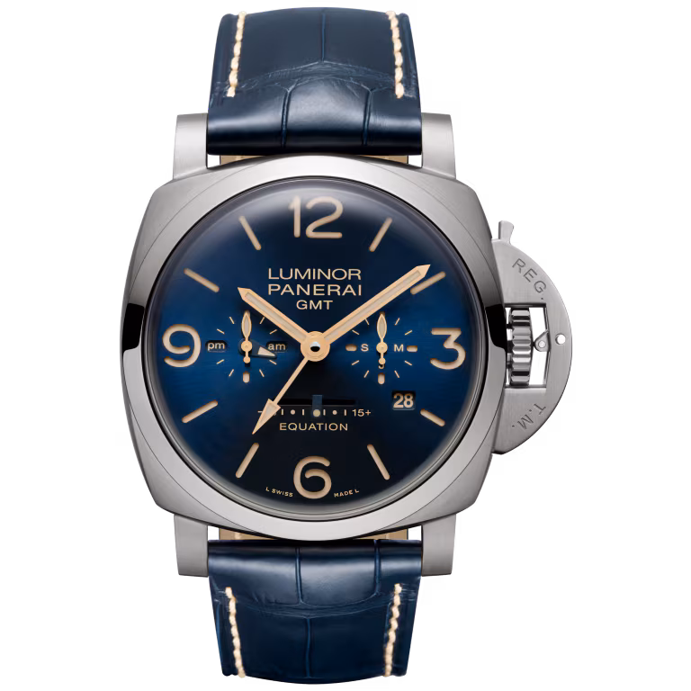 【7A Quality】Panerai Luminor Equation of Time GMT Titanio 47mm  PAM00670