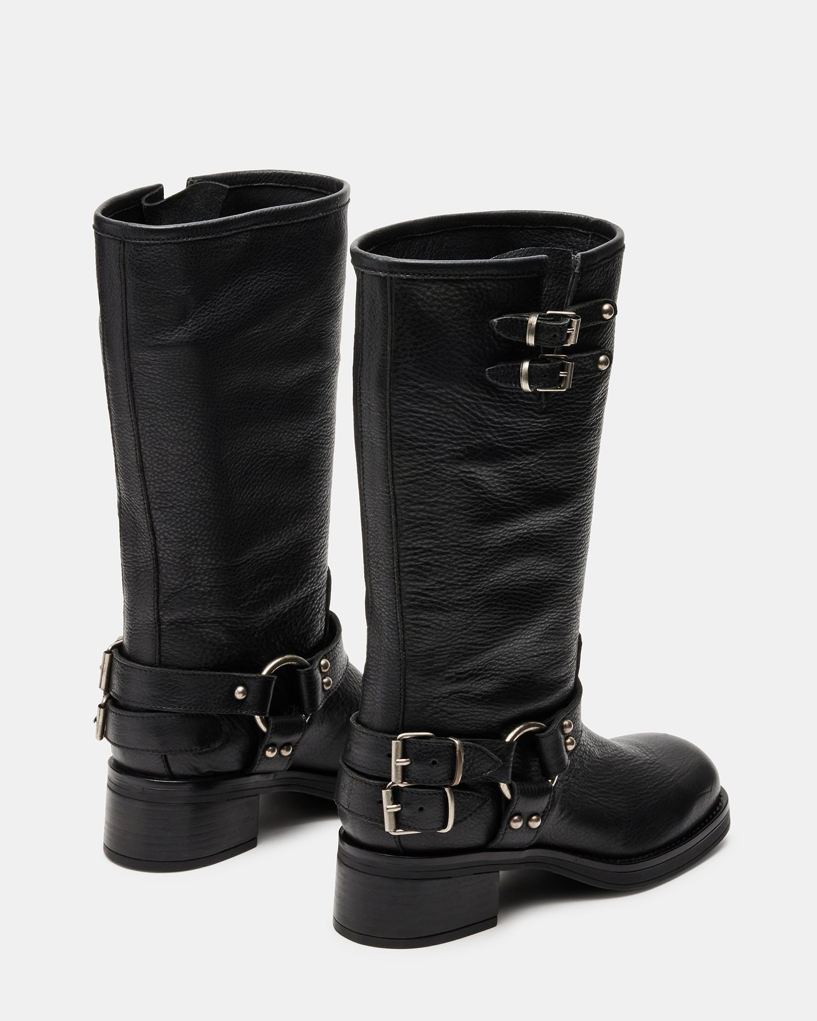 Astor Black Leather