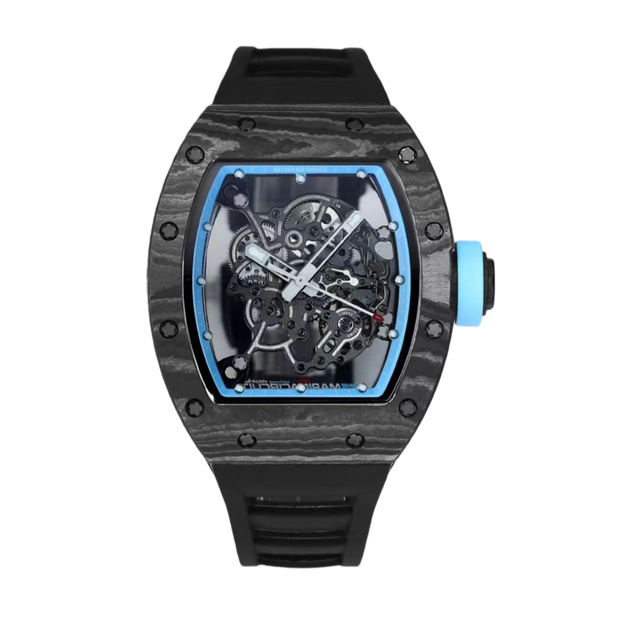【7A Quality】AAAAA Replica Richard Mille RM 055 Watch – Lightweight NTPT Carbon, Swiss Craftsmanship