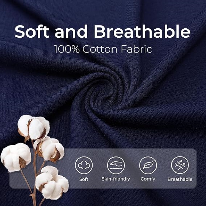 100% Cotton Men's Knit Bathrobe