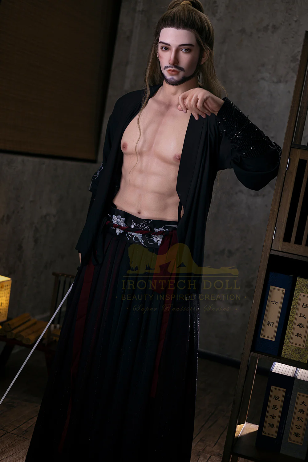 Irontechdoll Micheal 5ft58 /176cm M10 Full Silicone Muscular Full Body Male Custom Sex Doll