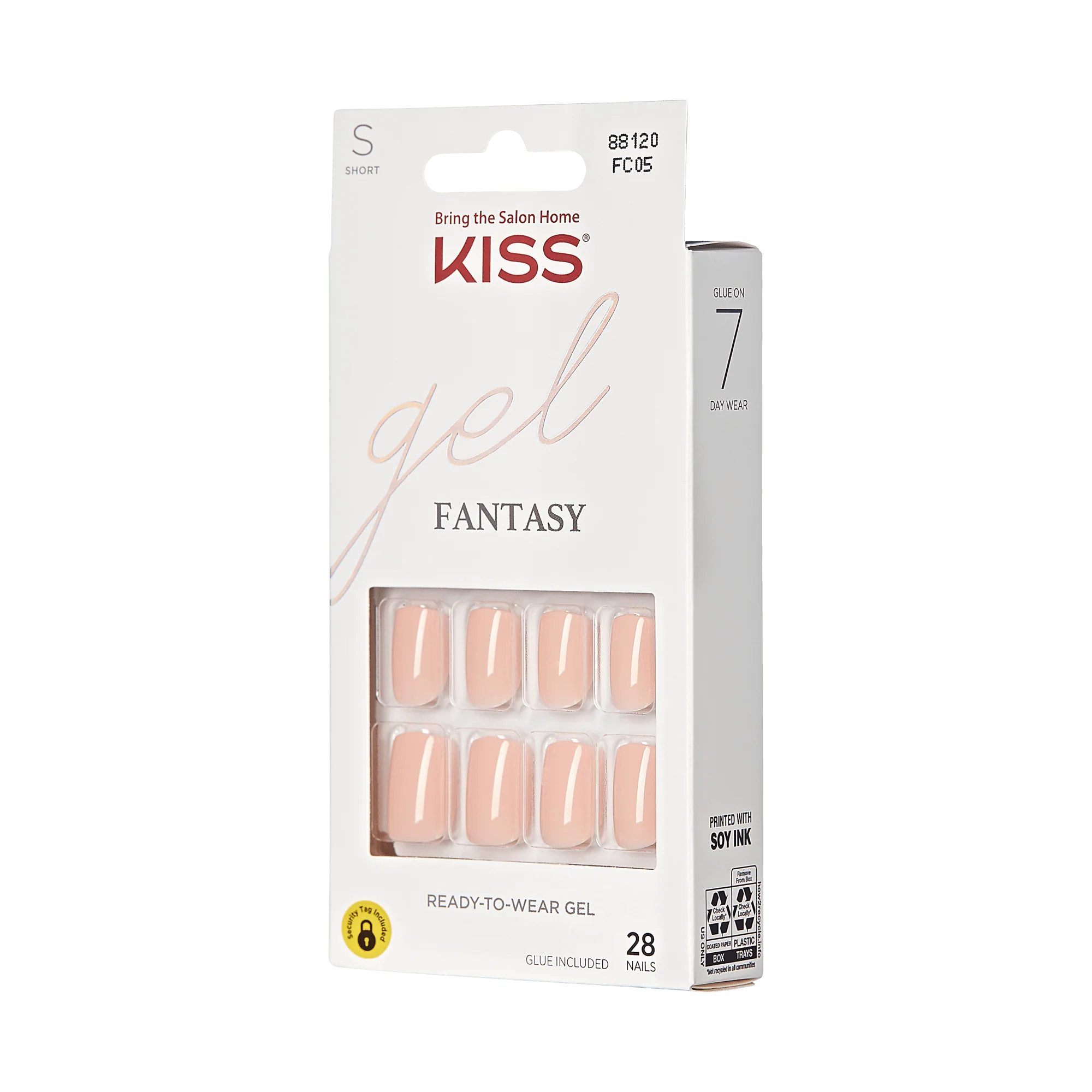 KISS Gel Fantasy Color Press On Glue Nails - Midnight Snacks