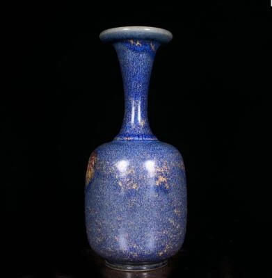 29.5CM Old Chinese Song Jun Yao Jun Kiln Vase CK711