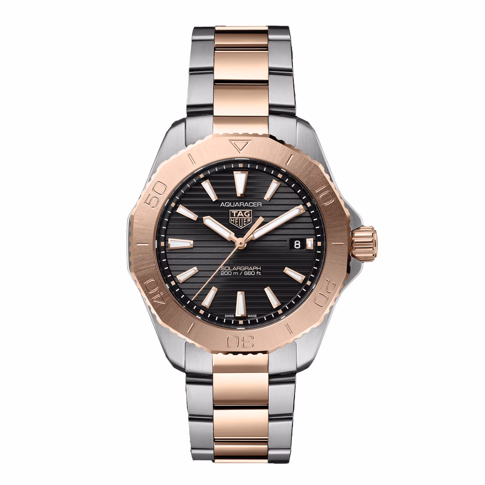 【7A Quality】TAG Heuer Aquaracer Professional 200 Solargraph 40mm Mens Watch WBP1121.BB0003