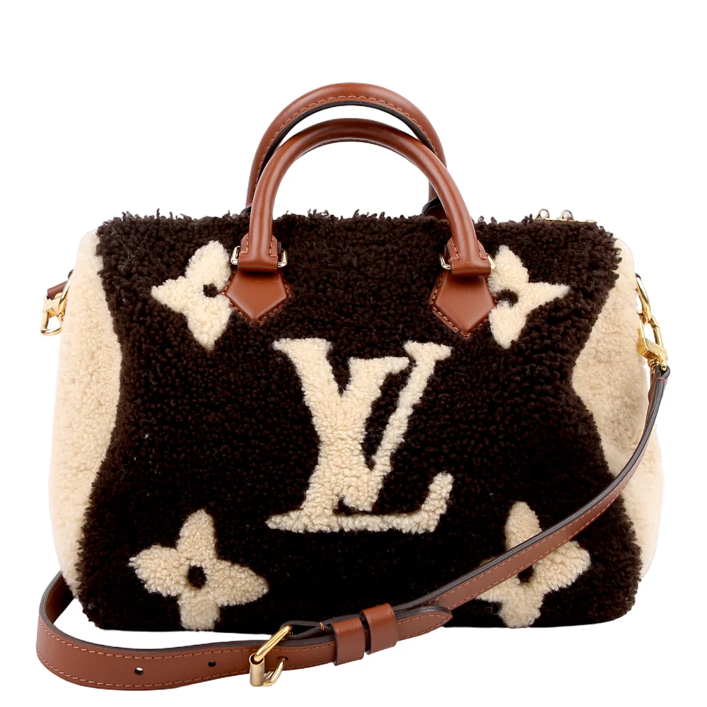 Speedy 25 Bandouliere Teddy Shearling