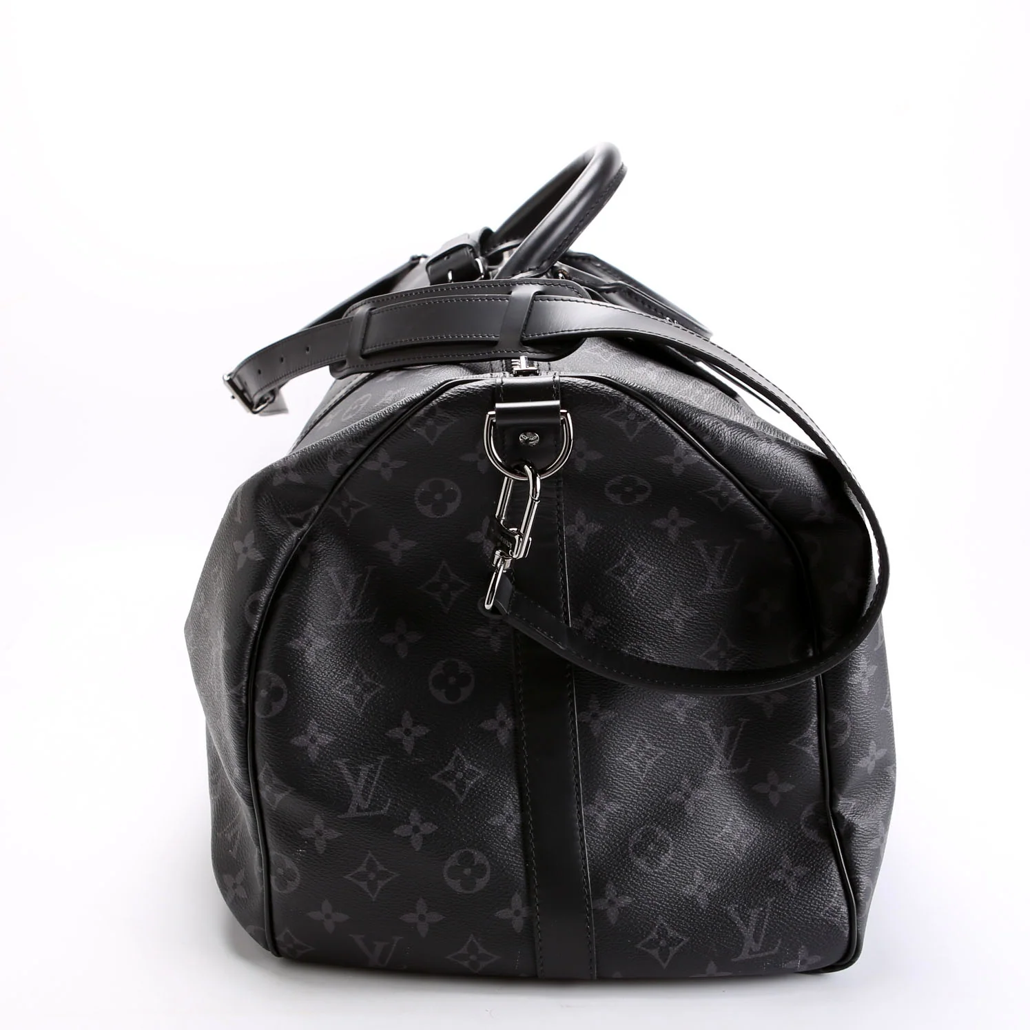 LOUIS VUITTON Keepall 55 Monogram Eclipse Bandoulière
