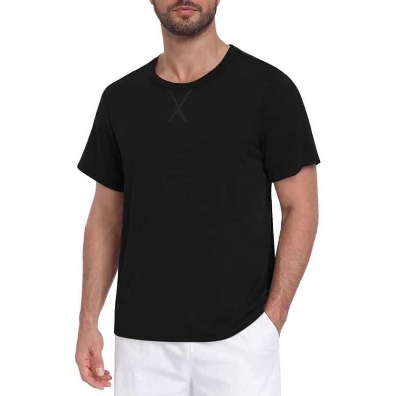 Men's Short Sleeve Crew Neck Basic T‑Shirts