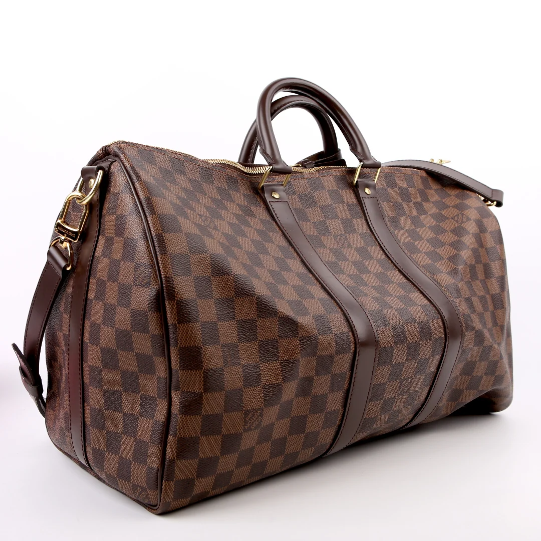 LOUIS VUITTON Keepall 45 Damier Ebene Bandoulière