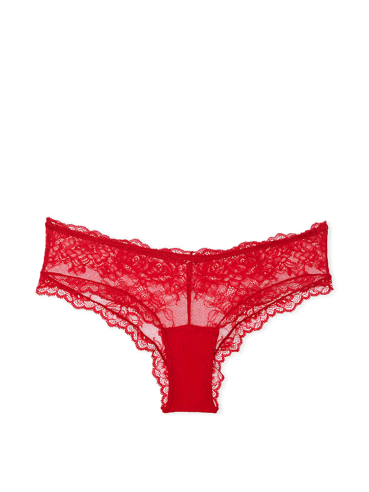 Very Sexy Rose Lace High-Leg Cheeky Panty Lace
