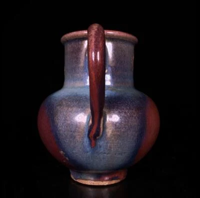 Old Chinese Jun Yao Jun Kiln Teapot Q1127