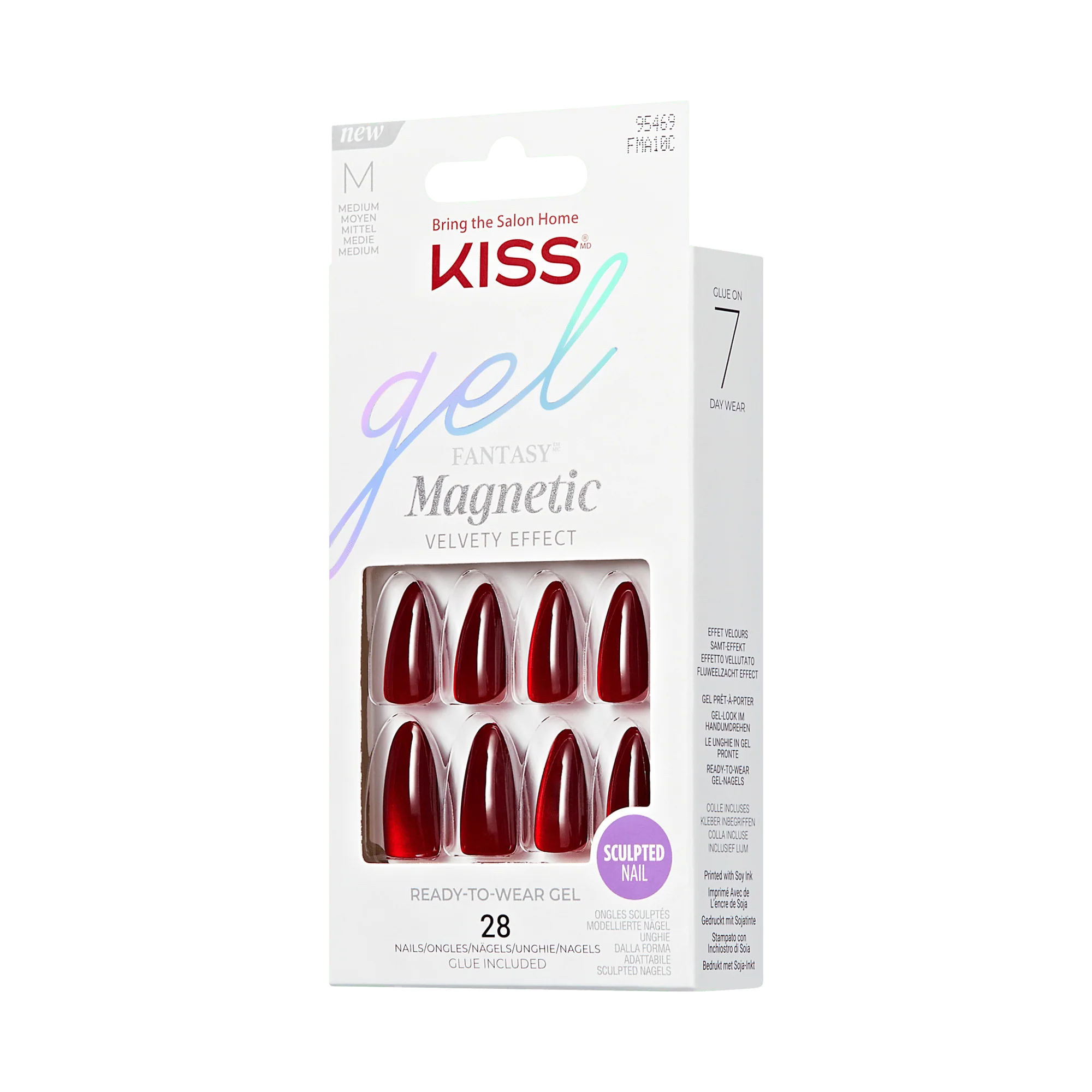 KISS Gel Fantasy Magnetic Press On Glue Nails - BeatBelles