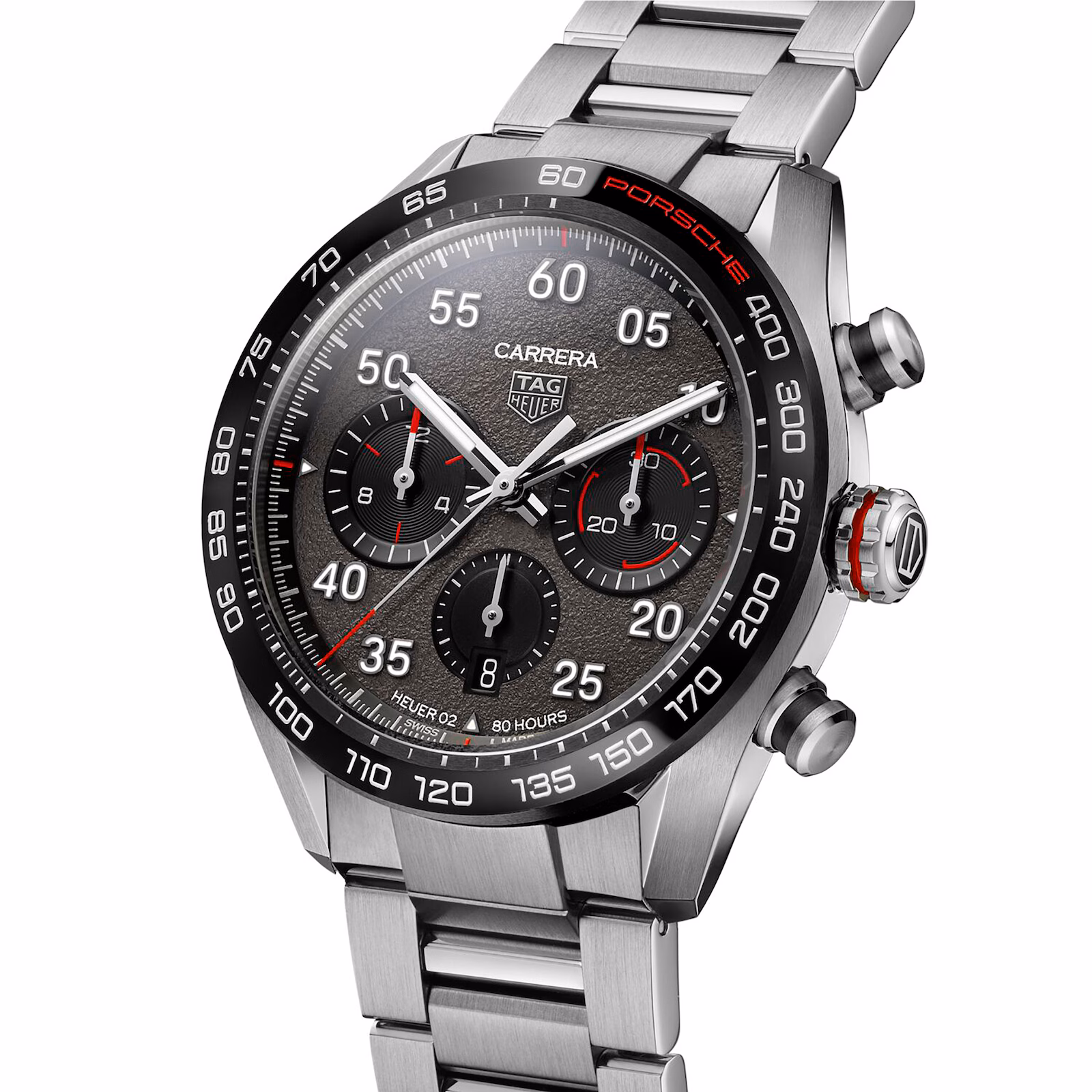 【7A Quality】TAG Heuer Carrera Porsche Chronograph Special Edition 44 mm Calibre Heuer 02 Automatic CBN2A1F.BA0643