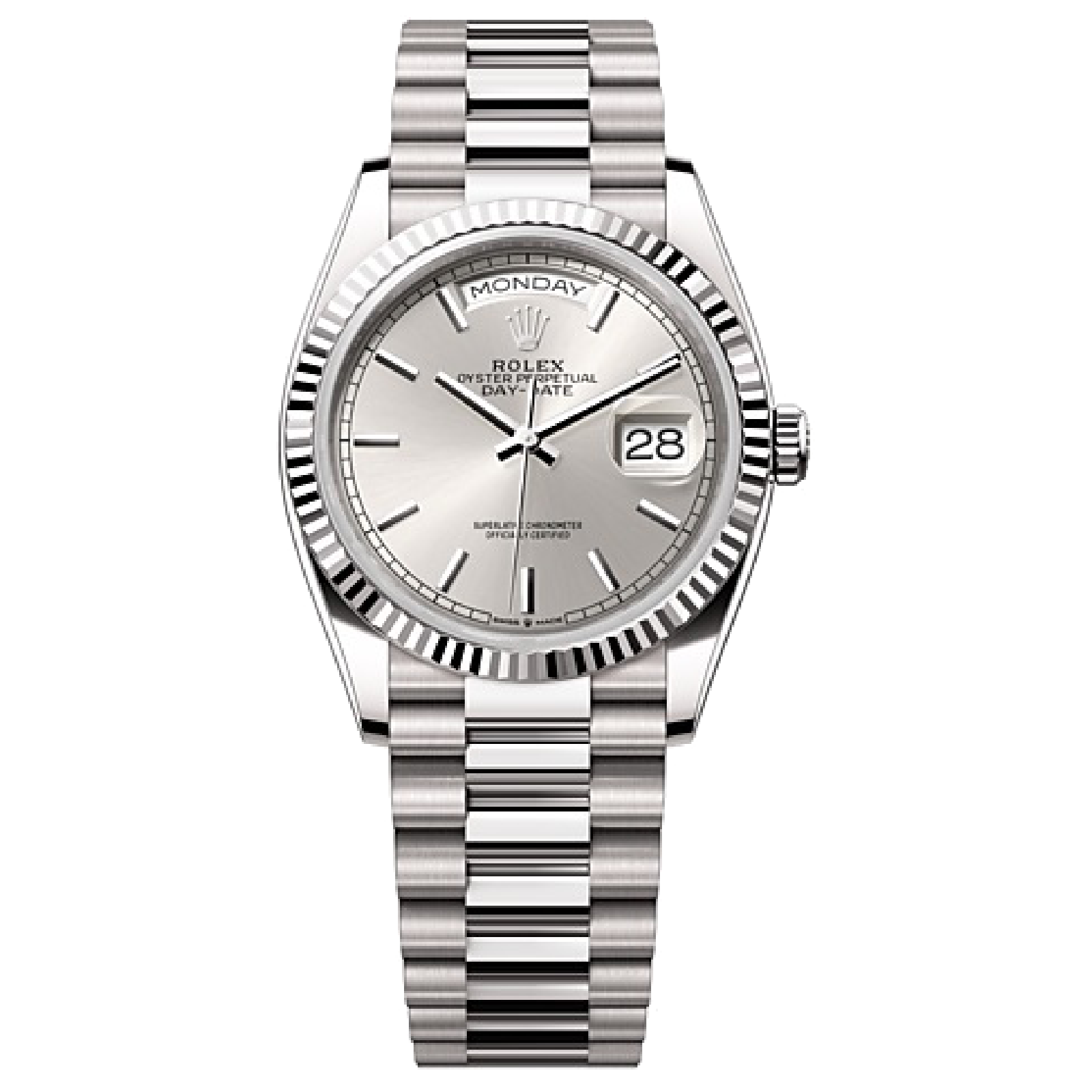 Rolex DAY-DATE Oyster, 36 mm, white gold M128239-0005