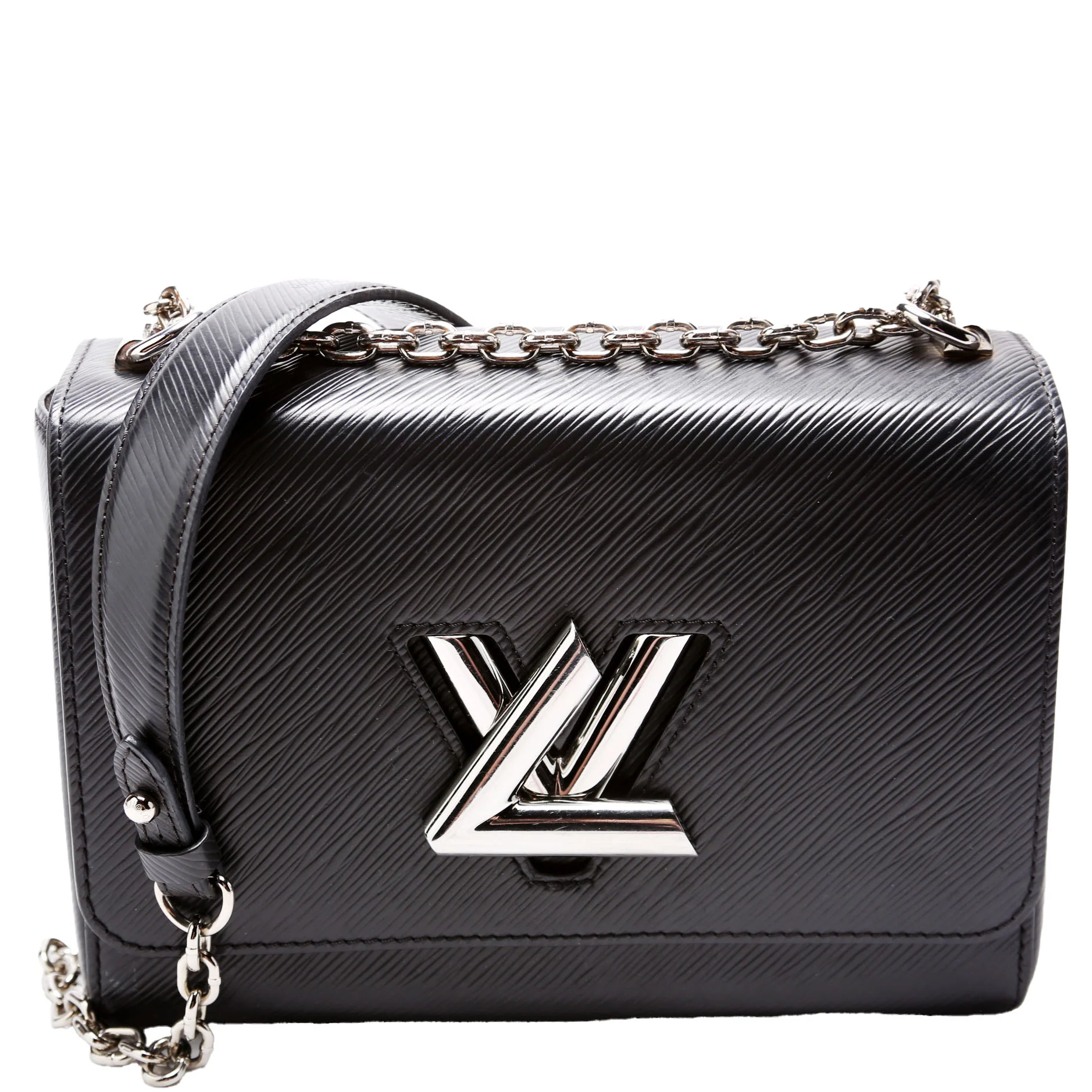 LOUIS VUITTON Twist MM Epi Black