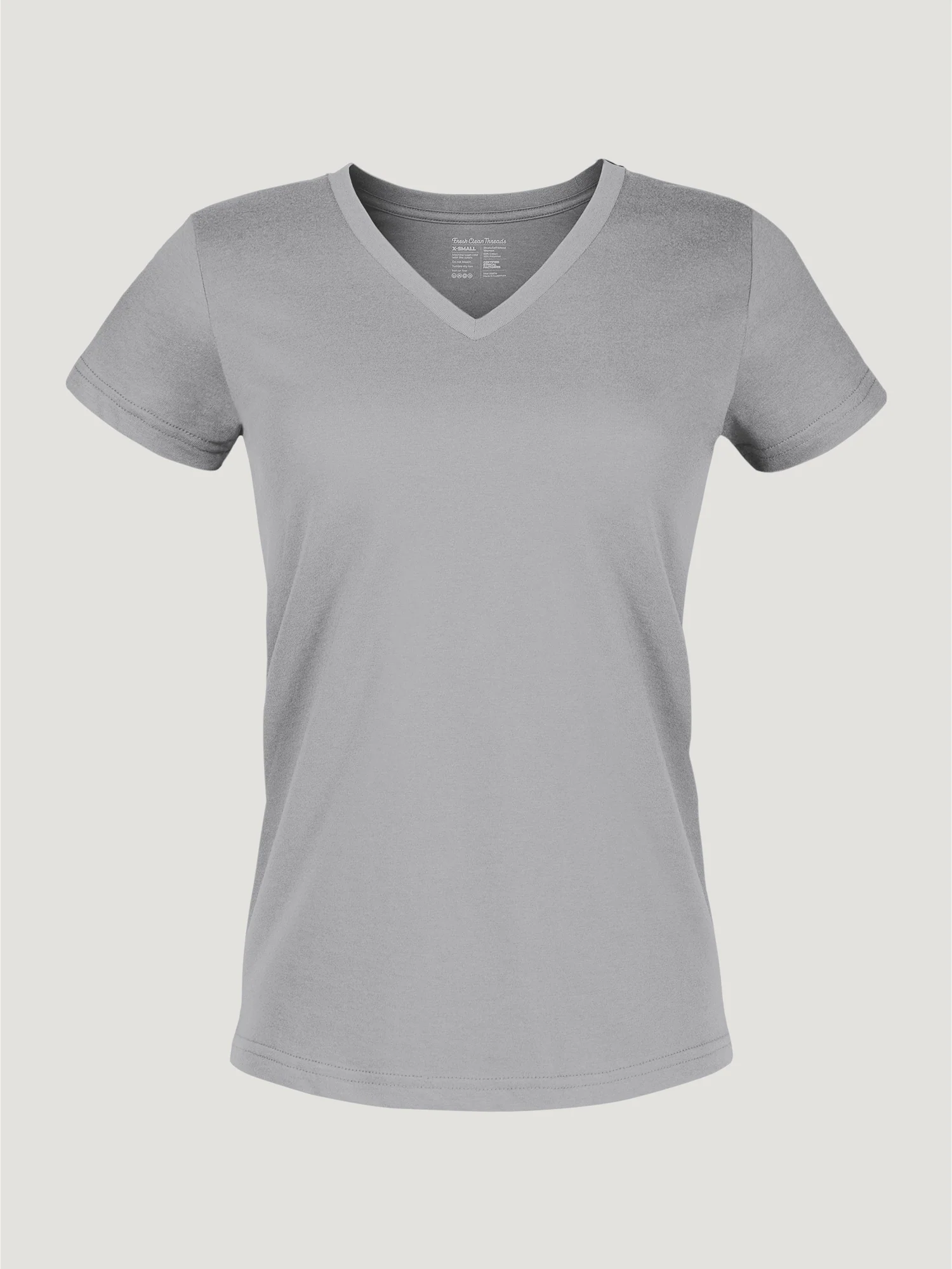Heather Grey Everyday V-Neck Tee