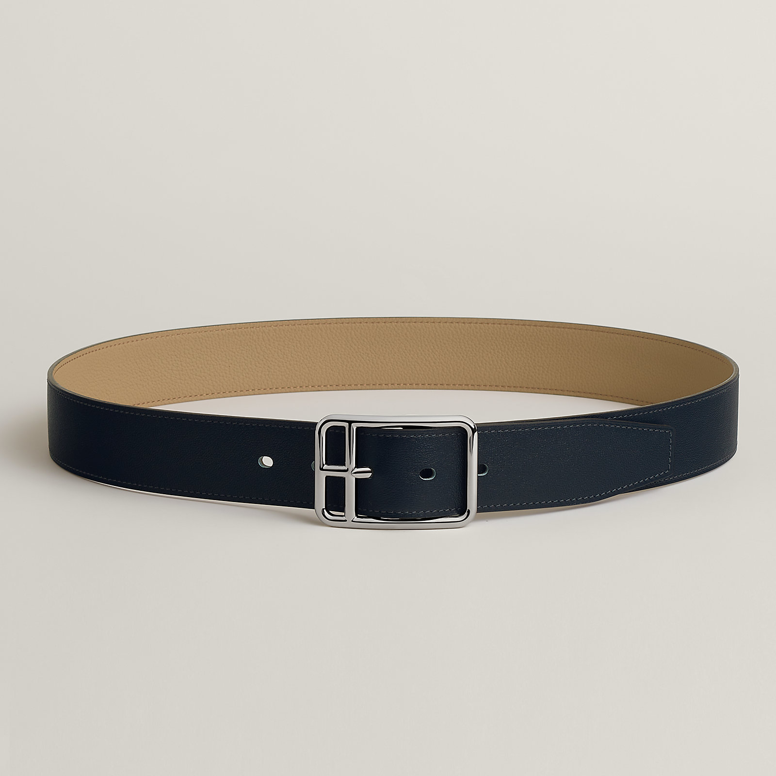 Half Cod 38 reversible leather belt