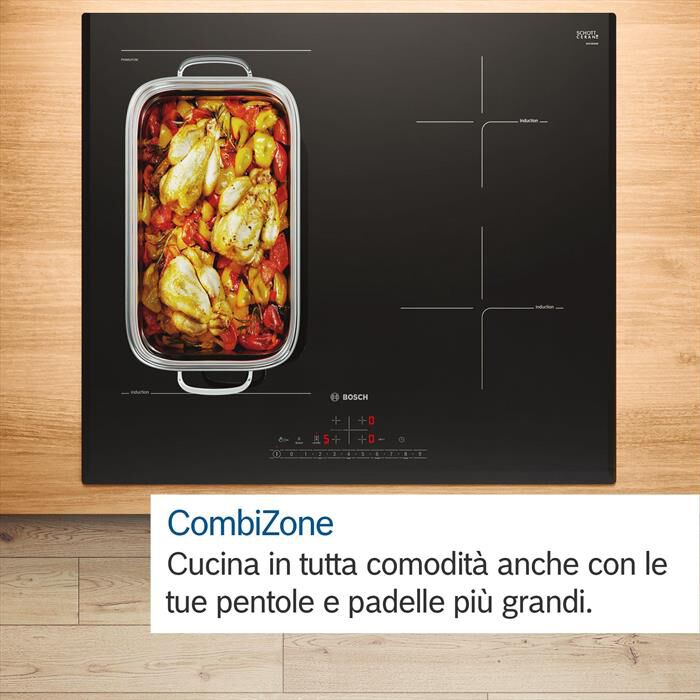 BOSCH - Piano cottura induzione PVS61RBB5E 59,2 cm-Nero