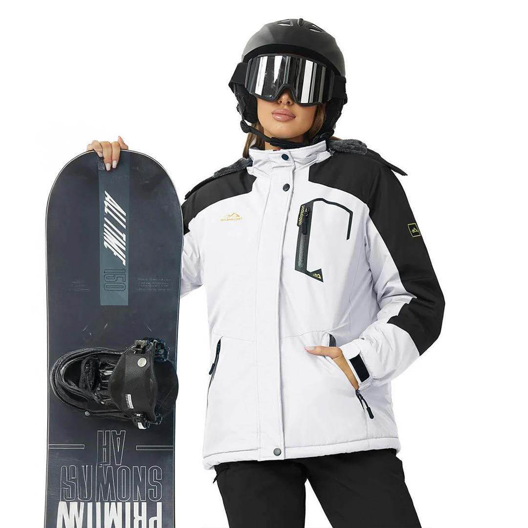 Women's Waterproof Insulated Hooded Ski Snow Winter Jacket