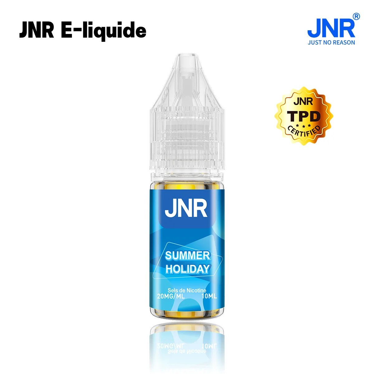 JNR E-liquide 10ml - Sels de Nicotine 20mg - JNR VIP