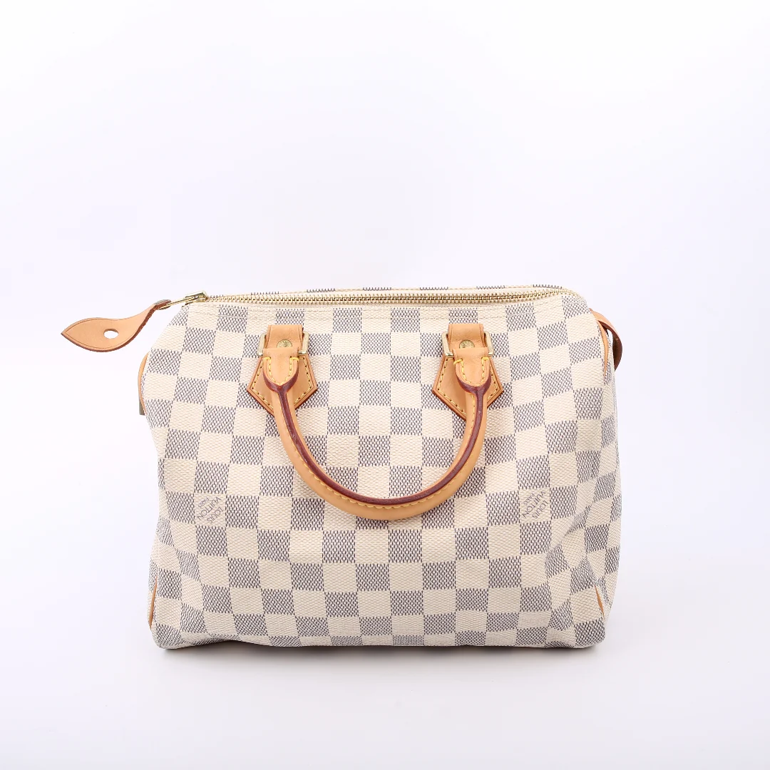 Speedy 25 Damier Azur