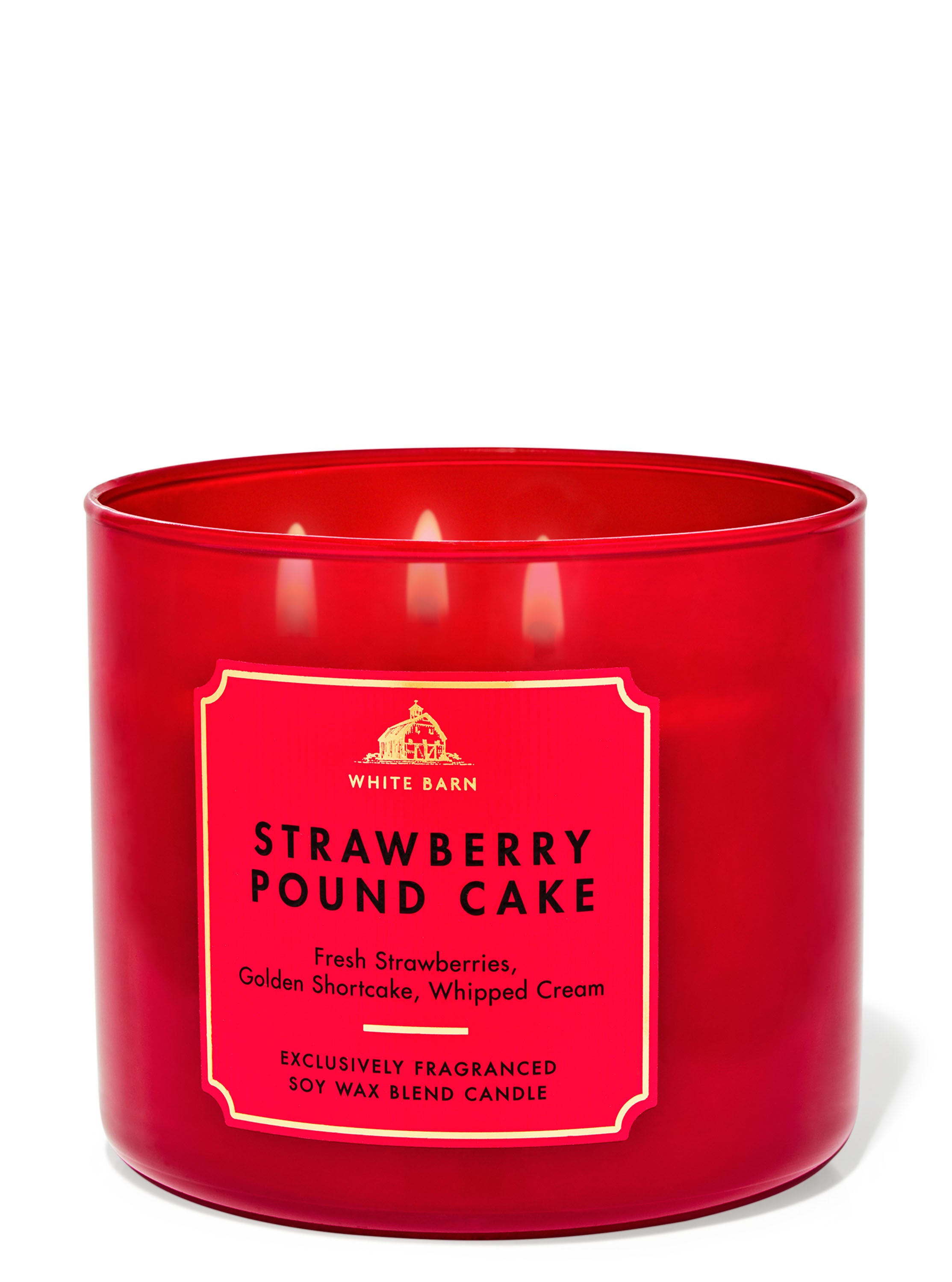 White BarnStrawberry Pound Cake