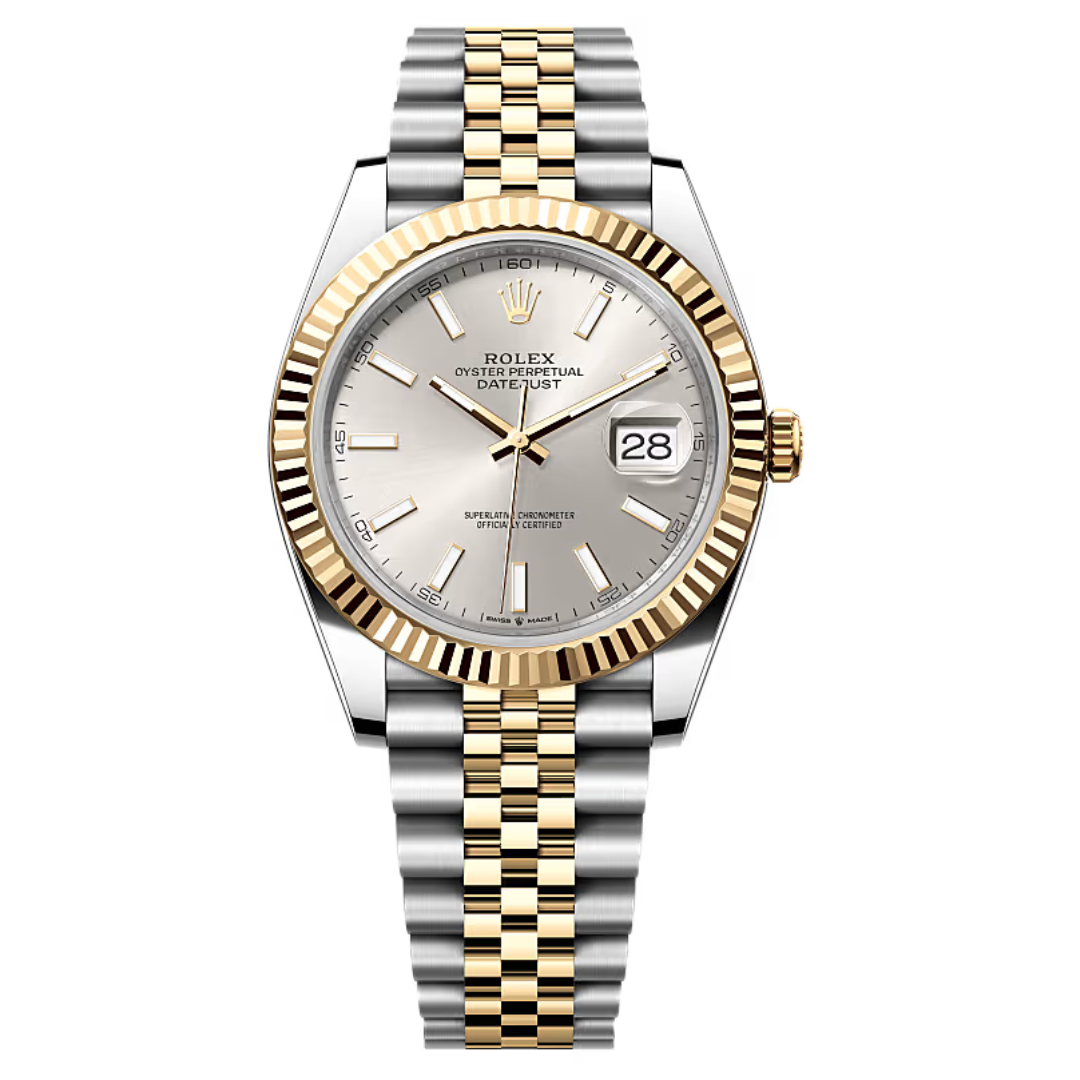 Rolex DATEJUST Oyster, 41 mm, Oystersteel and yellow gold M126333-0002