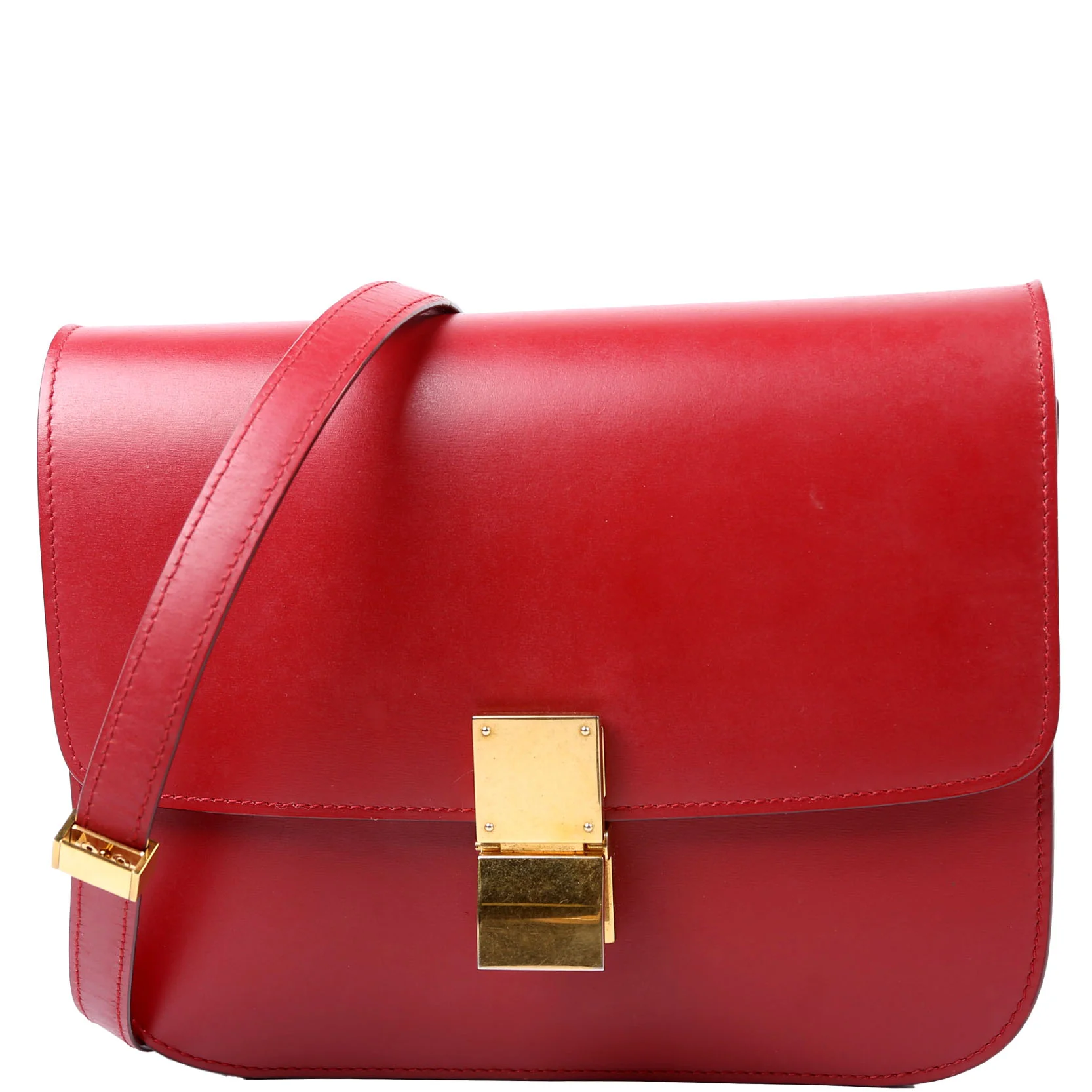 Classic Box Bag Medium Red
