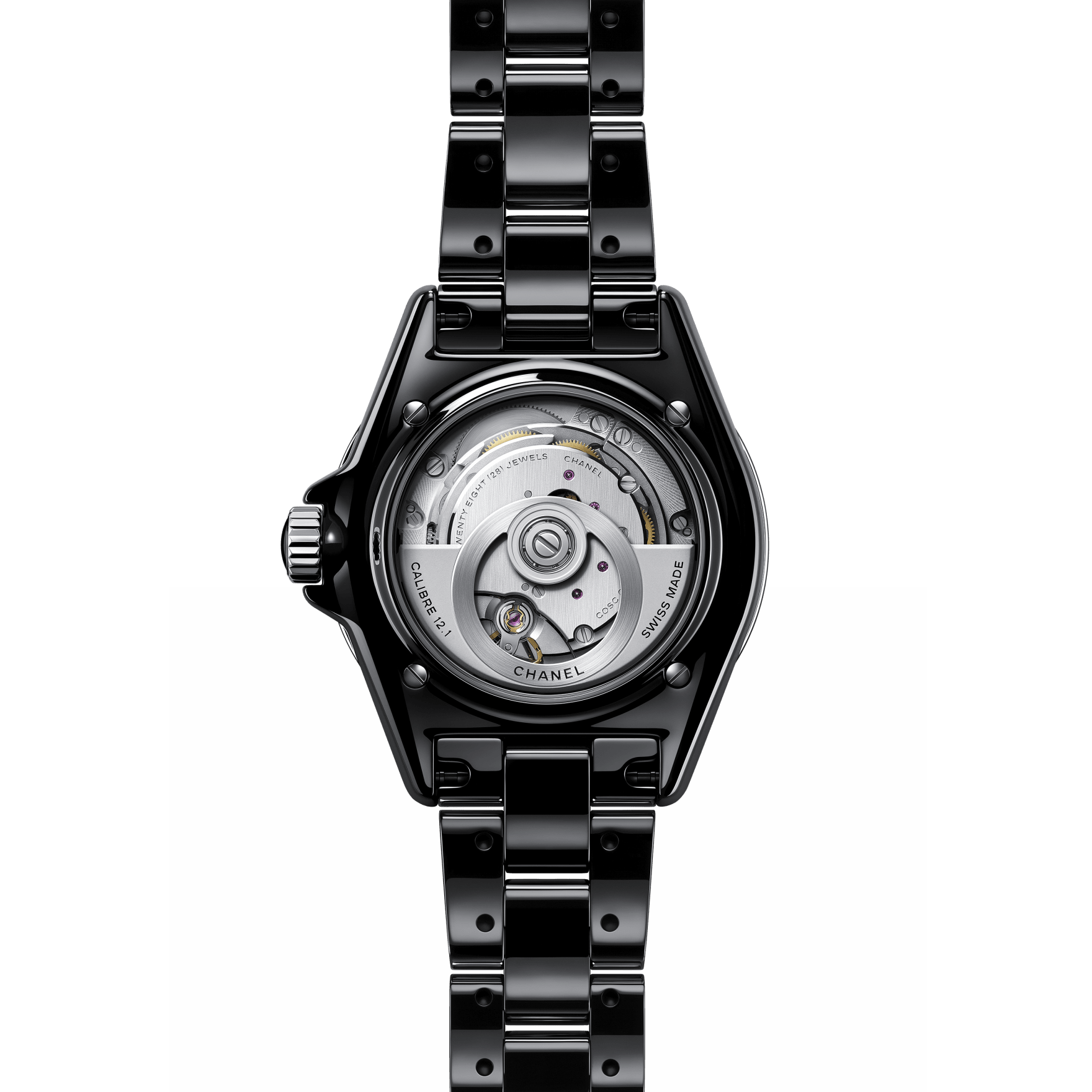 J12 Diamond Bezel Watch Caliber 12.1, 38 mm