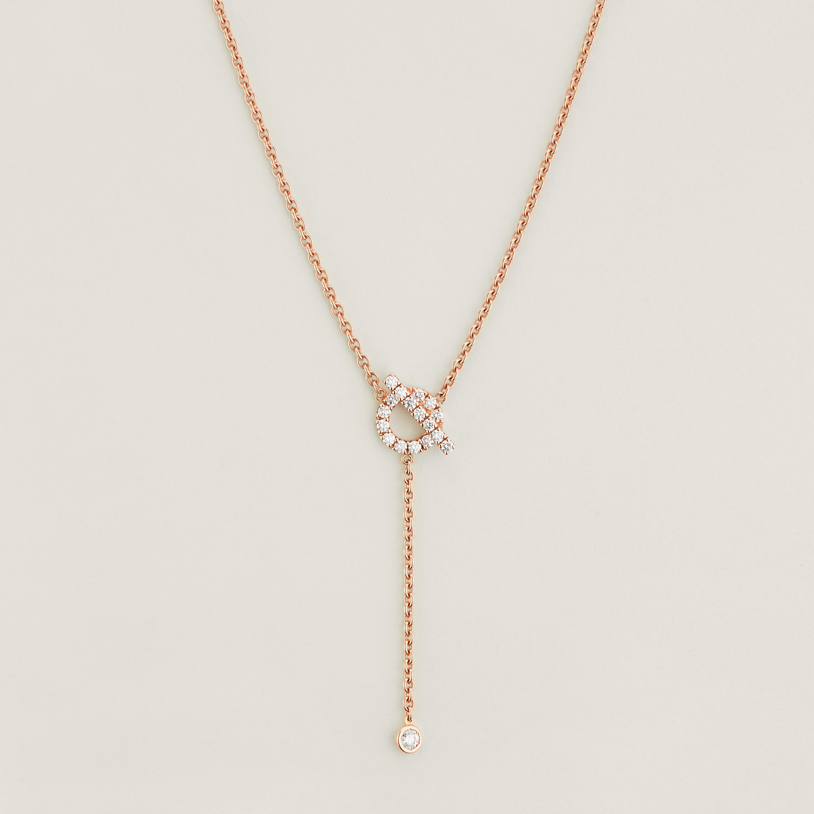 Finesse lariat necklace