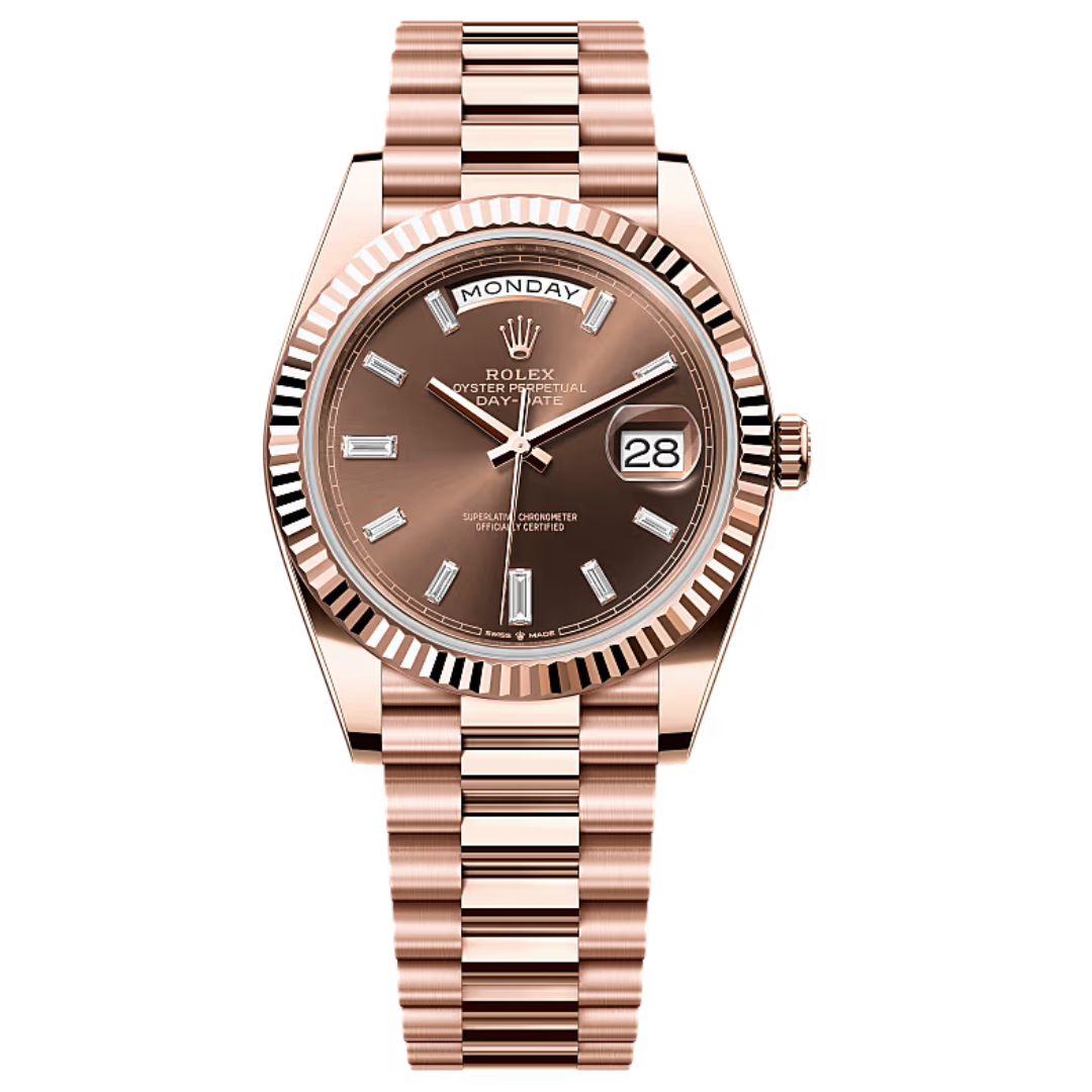 Rolex New Day-Date 40Oyster, 40 mm, Everose gold m228235-0003