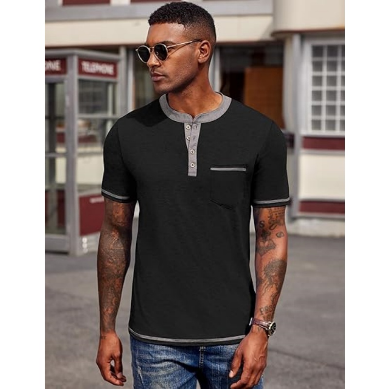Mens Henley Shirts