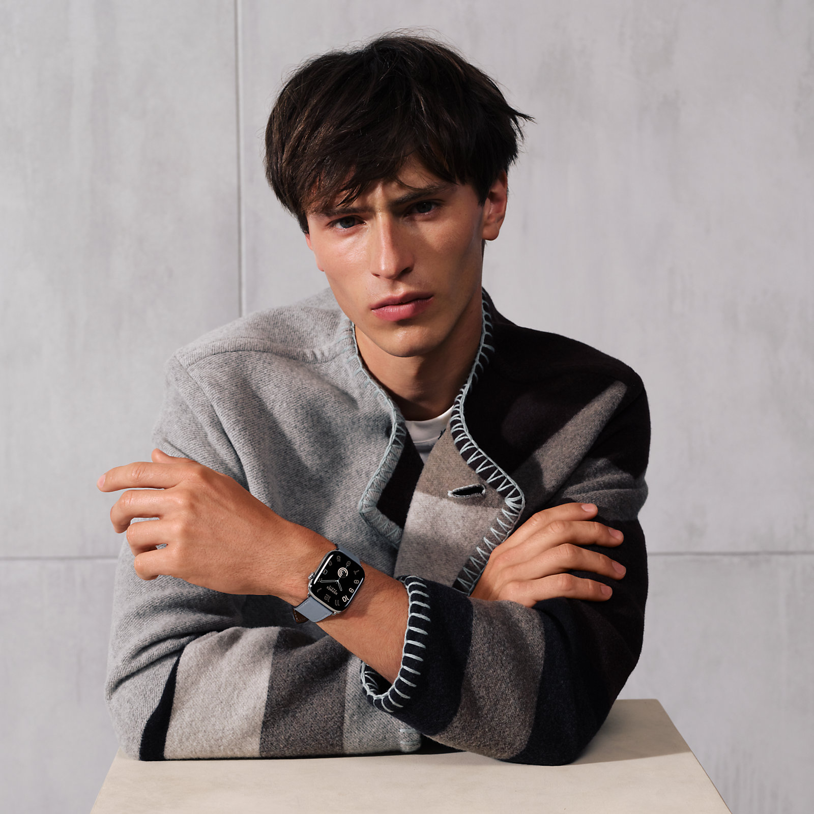 Series 11 case & Band Apple Watch Hermès Single Tour 46 mm