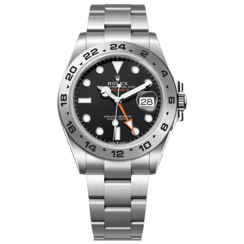 Rolex Explorer II m226570 0002 Stainless Steel Black Dial 42MM Mens Watch